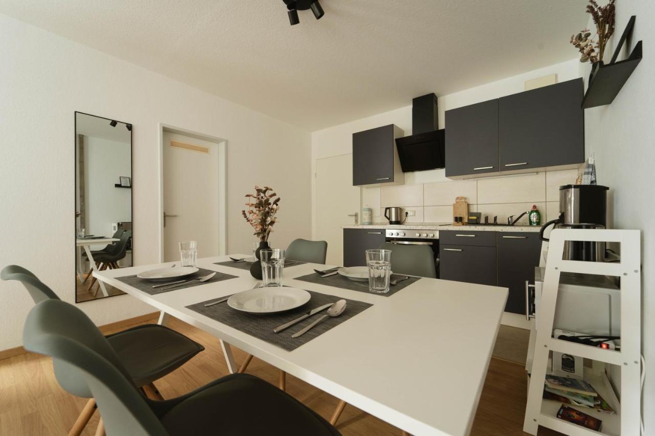 Raum921 - Stilvolles Apartment - Wlan, Tiefgarage, Kueche, Netflix Magdeburg Exterior foto